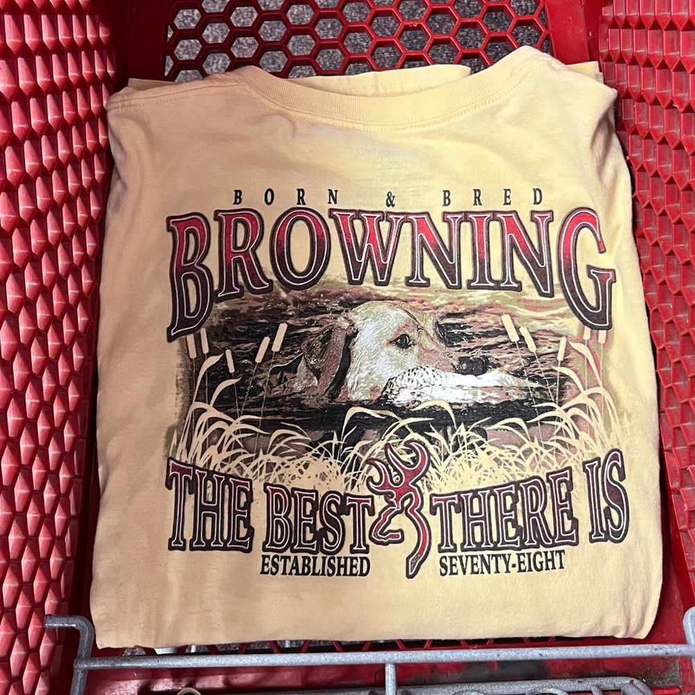 Vintage browning tee